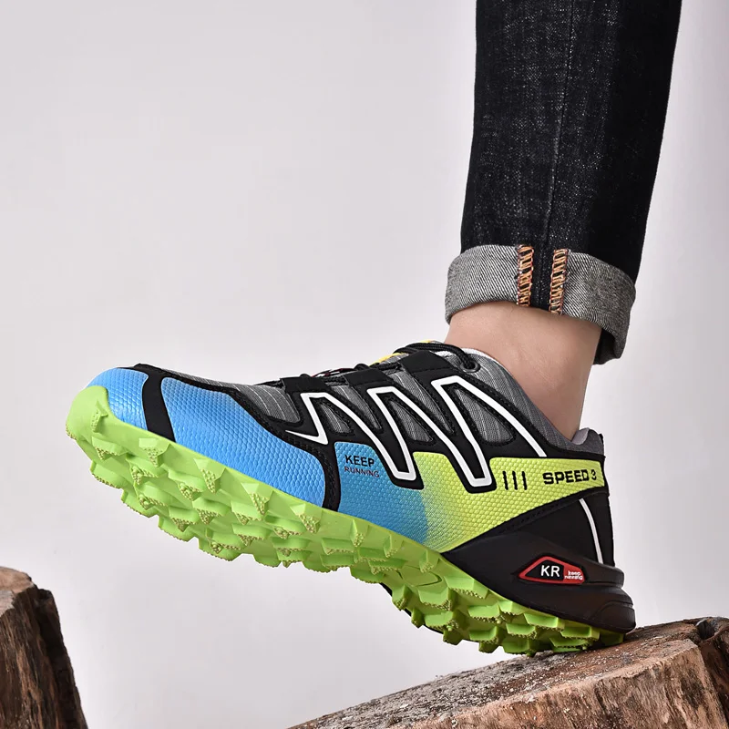

2019 Plus Size 48 High Quality Fashion Outdoor Casual Non-slip Sneakers Flats Shoes Men Leather Climbing Espadrilles Trainers