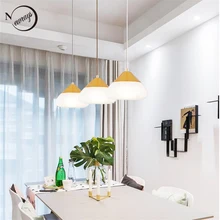 Современный простой стеклянный подвесной светильник с одной головкой E27 светодиодный подвесной светильник для кухни столовой гостиной спальни прикроватный кафе