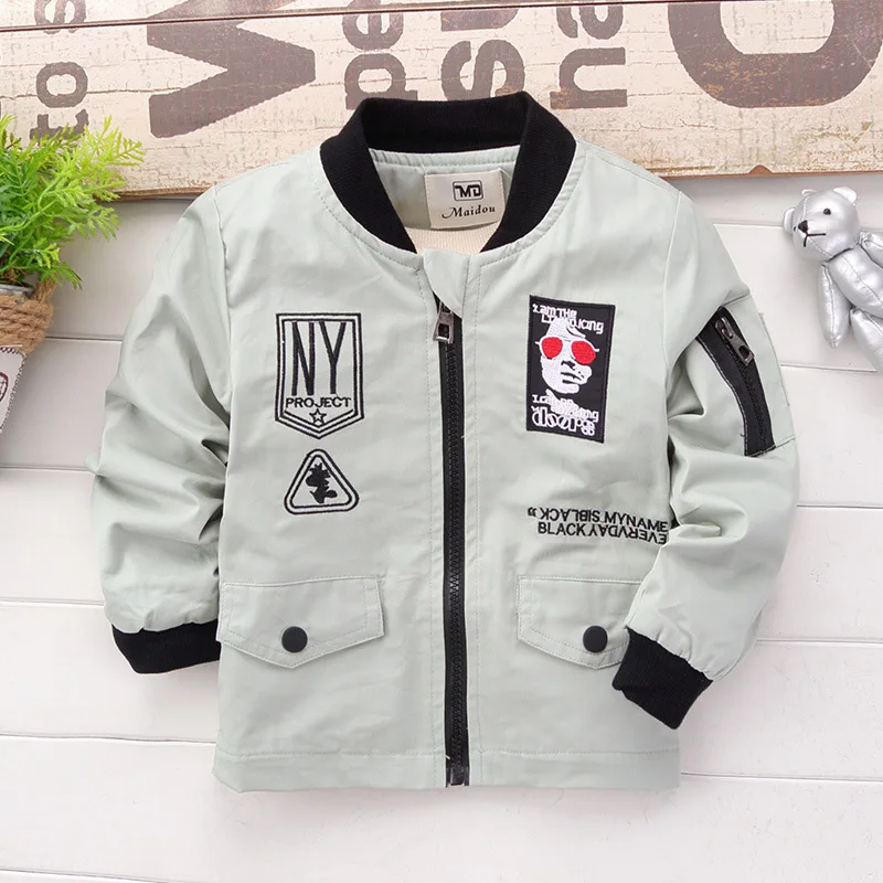 

Fashion Printing Spring Children Coat Autumn Kids Jacket Boys Outerwear Coats Active Boy Windbreaker Baby Clothes Clothing