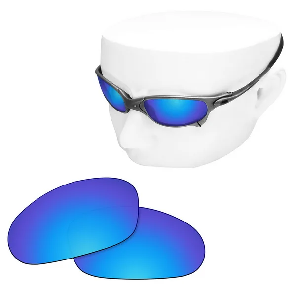 Поляризованные Сменные линзы для солнцезащитных очков Оукли Джульетта - Цвет линз: Blue Mirror