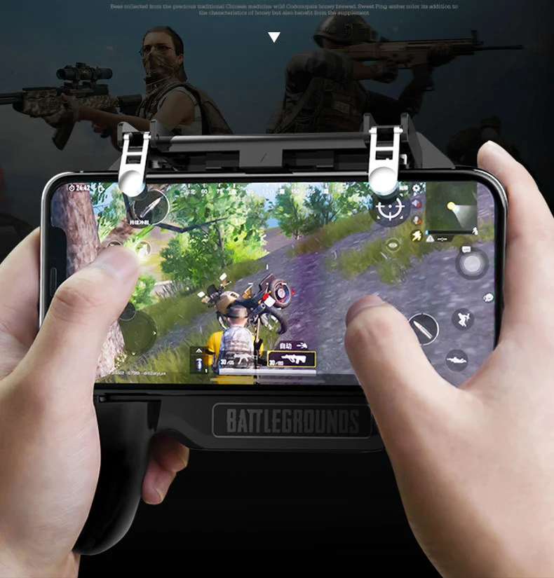 Cool Mobile Phone Cooling Pad Gaming Cooler Radiator Mute Fan Heatsink With Phone Stand Holder Portable Rechargeable Power Bank