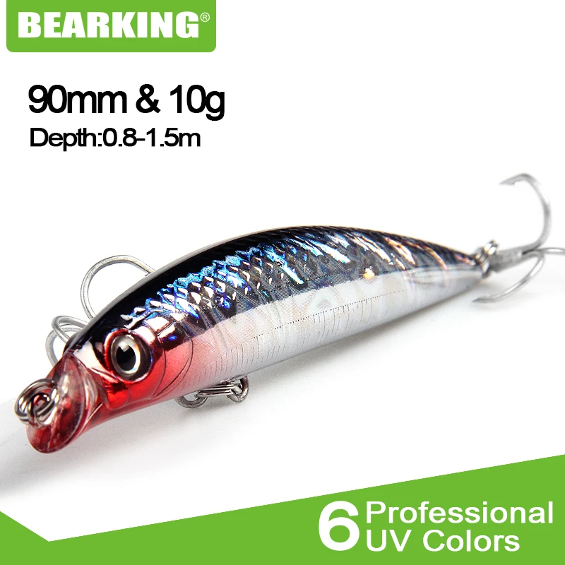 Отличная популярная искусственная приманка Bearking 90 мм/10 г качественные
