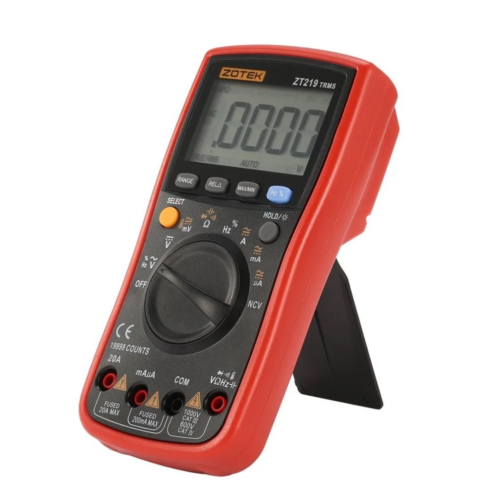 ZT219 тестер цифровой richmeters rm409b multimeter мультиметрмультиметр mastech транзисторов esr meter