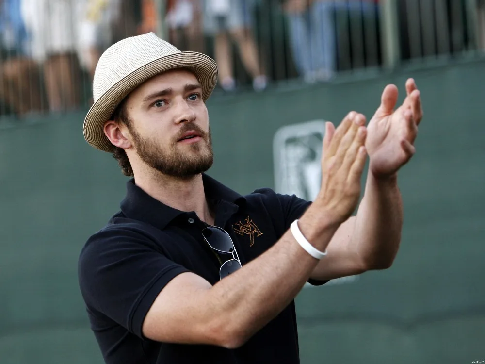 Justin Timberlake topi jenggot penyanyi 