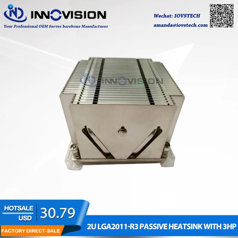 New LGA2011 2U Passive server heatsink without fan for Super micro 2U 2011 Square CPU Cooler New LGA2011 2U Passive server heatsink without fan for Super micro 2U 2011 Square CPU Cooler