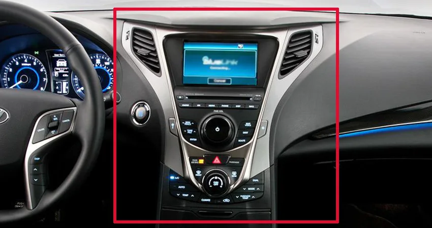 Perfect Liislee Android For Hyundai Azera/HG 2011~2012 Car Navigation GPS HD Touch Screen Audio Video Radio Stereo Multimedia Player. 1