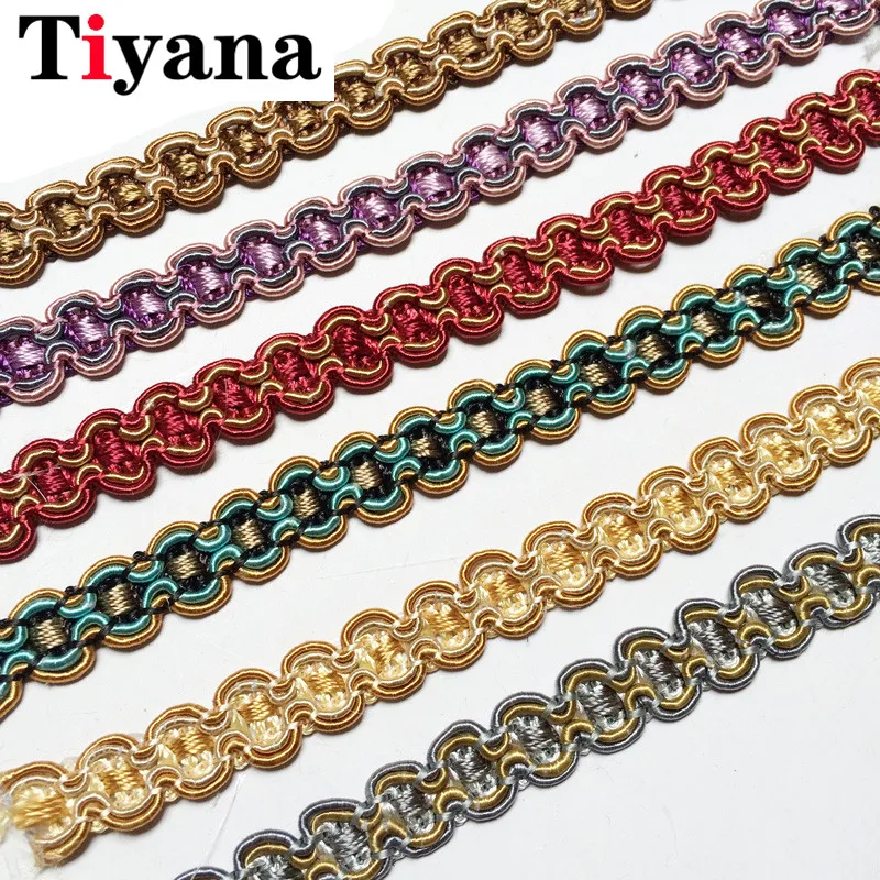 

15 meters / lot Curtain accessories for home tieback curtain tassel fringe tieback JK009D1