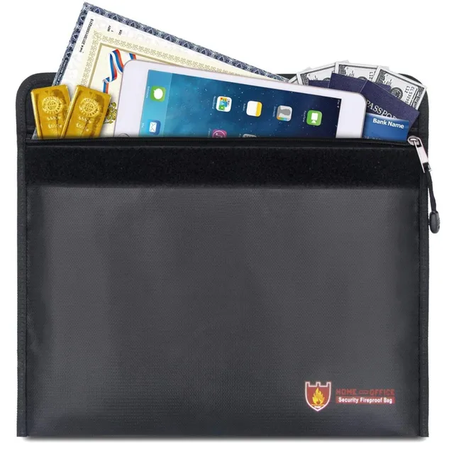 Fireproof Doent Bags With Heat Resistant Safe Money For Fireproof Doent Bags With Heat Resistant Safe Money For Cash Bill Jewelry Passport And