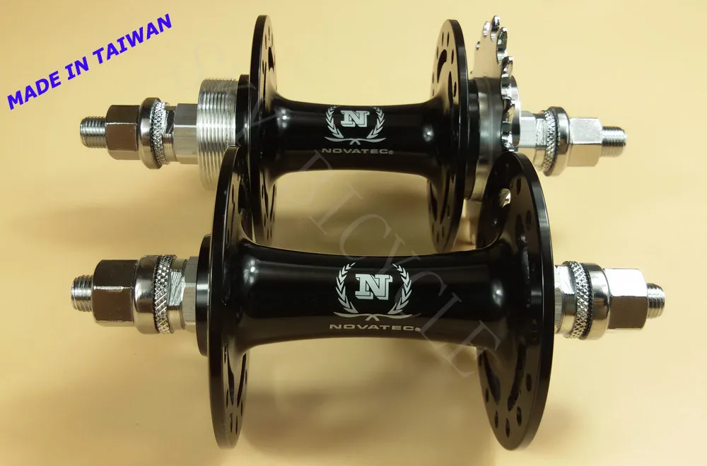 Made in Taiwan 32/32H Novatec A165SBT A166SBT fixed gear track bike