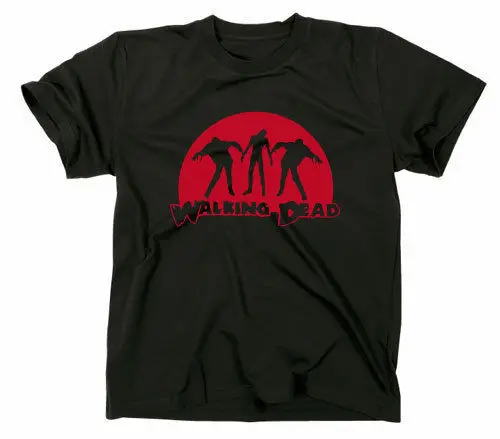 The Walking Dead Зомби футболка ужас ТВ серии horro fanshirt Вентилятор Прохладный