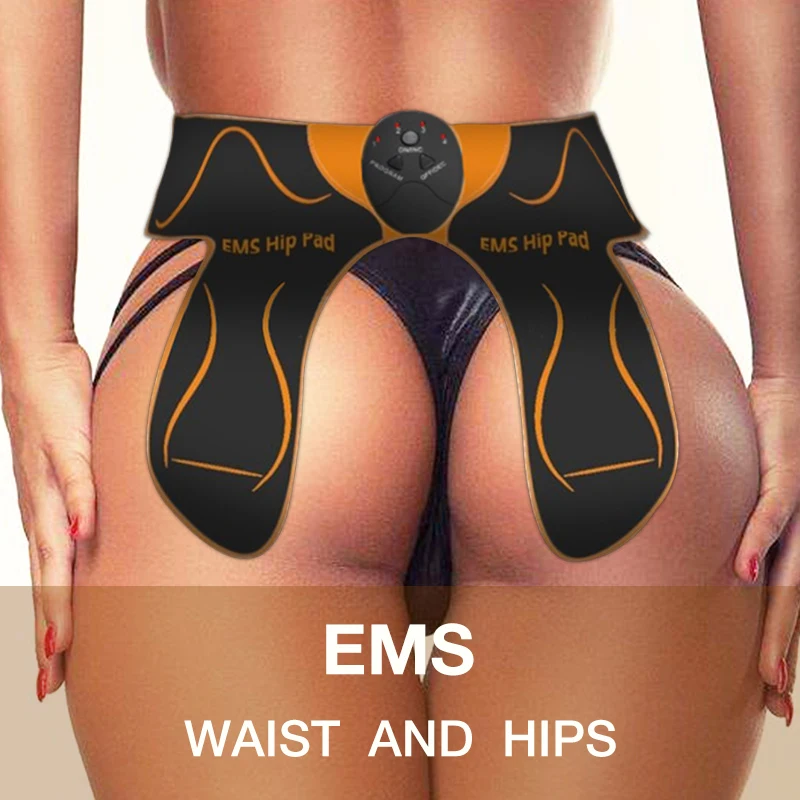 

EMS Hip waist Stimulator Trainer Muscle ABS Fitness Buttocks Massage Butt Lifting Buttock Toner Trainer Slimming Massager