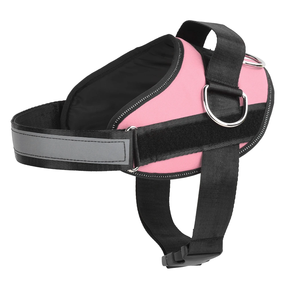 

No-Pull Dog Harness 3M Reflective Breathable and Easy Adjust Pet Vest with Better Control Handle Perfect for Outdoor Walking
