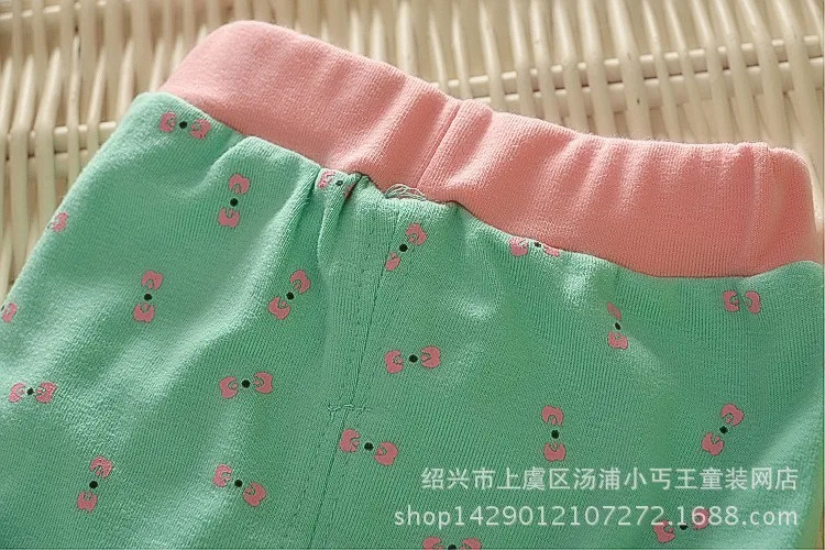 Леггинсы для девочек на весну-лето-осень массивные ботинки детские штаны с вырезами леггинсы-пачки для малышей брюки для малышей теплая одежда на 2 года