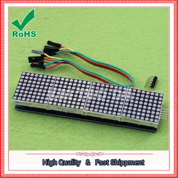 

The MAX7219 dot matrix module controls the microcontroller module 4 to show the 5P line (H6A4)