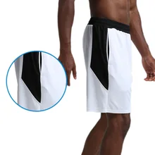 Дышащие Лоскутные мужские баскетбольные шорты спортивные быстросохнущие брюки свободные анти-пот водонепроницаемые спортивные шорты для бега