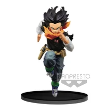 Tronzo Banpresto экшн-фигурка Dragon Ball BWFC2 Android № 17 Lapis ПВХ фигурка модель игрушки Фигурки из игры Dragon Ball DBZ(фигурка кукла