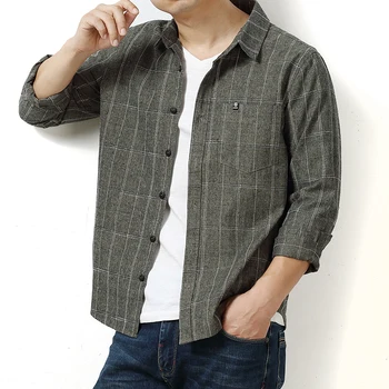 

big plus size 8XL 7XL 6XL 5XL Brand 2018 New cotton Shirt Men Causal Shirts High quality Clothing Men Business Dress Shirt