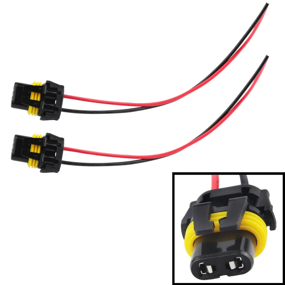 2pcs Universal Power Cord 9005 HB3 9006 HB4 H10 Female Adapter Wiring Harness Sockets Cable for Headlight Fog LED Light Bulb -in Cables, Adapters & Sockets ...
