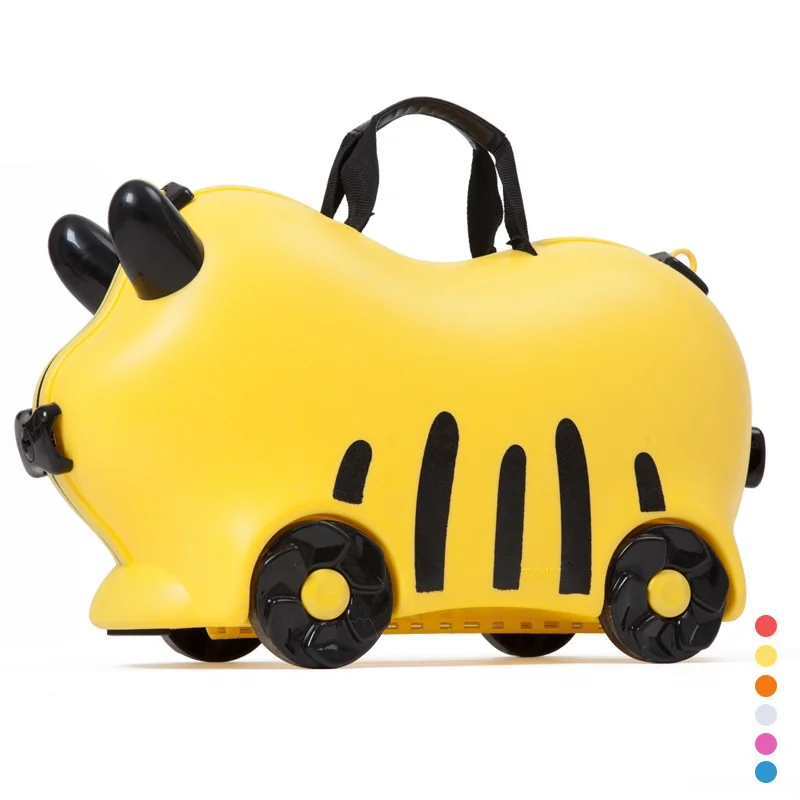 Suitcase for Kids Luggage Universal Wheel Child Riding Storage Box 17 inch check-in Mini Trank/Cabin Travel suitcase