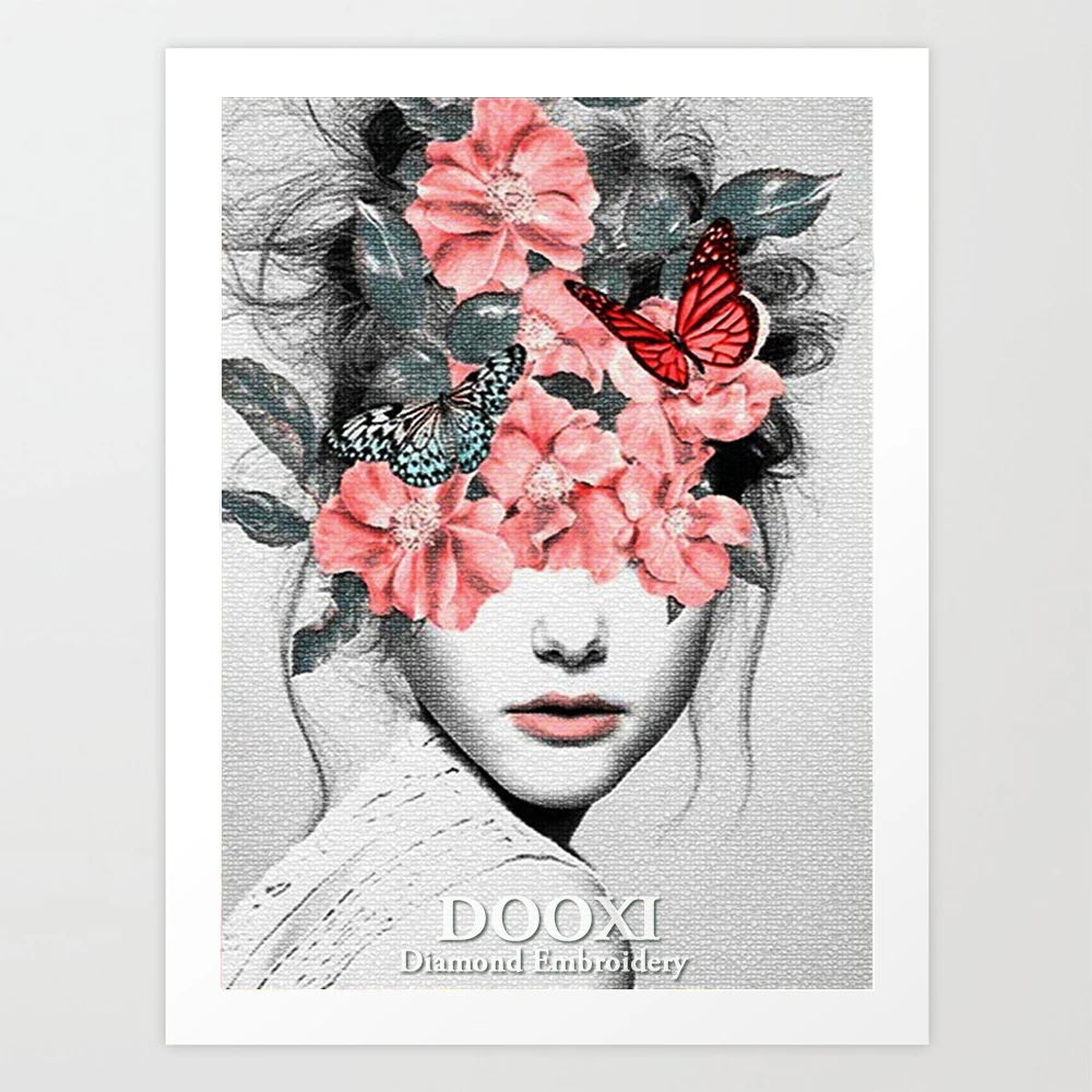 

VAVE Diamond Painting Cross Stitch Full Square Picture of Rhinestone Colorful Girl DIY Diamond Mosaic Diamond Embroidery Sale