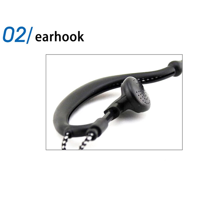 Надежный вязаный кабель для наушников K plug 2 булавки для Kenwood Baofeng 888 s uv5r uv82 TYT Wouxun Puxing Quansheng и т. д. рация