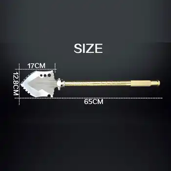 King Sea Military Portable Folding Shovel Survival Spade Trowel Dibble Pick Emergency Garden Camping Outdoor Palaplegable Tool
