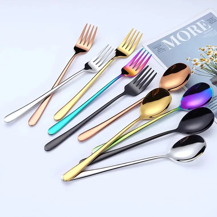 

1pc 304 Stainless Steel Soup Spoons With Long Handle Chinese Sliver Dessert Tea Coffee Spoon Kitchen Tools Soup Ladle