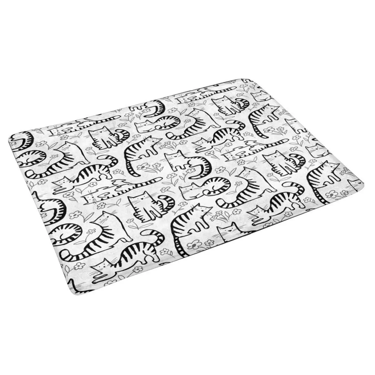 Pattern Cute Cats Indoor Entrance Doormat Non Slip Door Mat Entrance Rugs Home Decorin Mat from