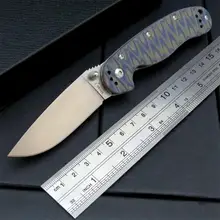 New Item R2 Folding Knife With Sand Light Surface 9CR Blade G10 Handle Camping Outdoor Survival Pocket Knives Hunting Tool New Item R2 Folding Knife With Sand Light Surface 9CR Blade G10 Handle Camping Outdoor Survival Pocket Knives Hunting Tool
