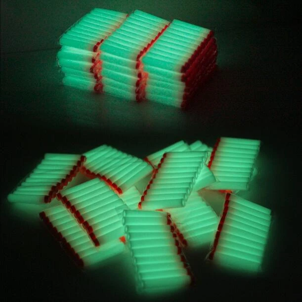 40pcs Fluorescence Toy Gun Luminous 
