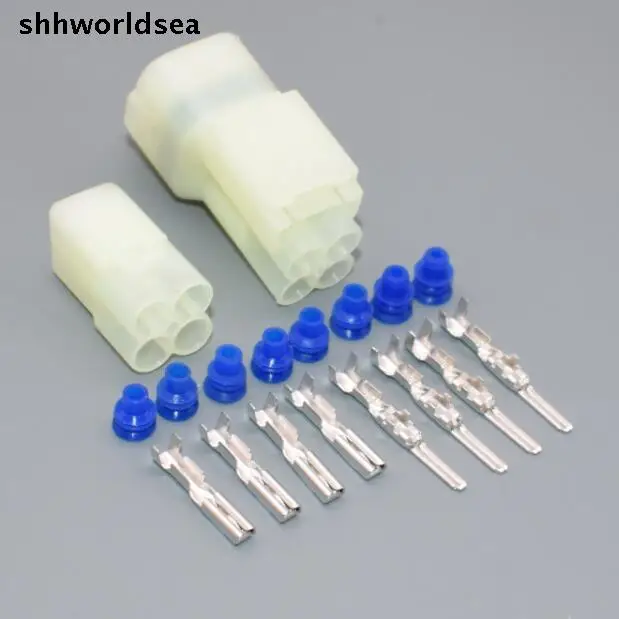 Shhworldsea 10 комплектов 2 мм 4-сторонний/контактный автомобильный мужской и женский