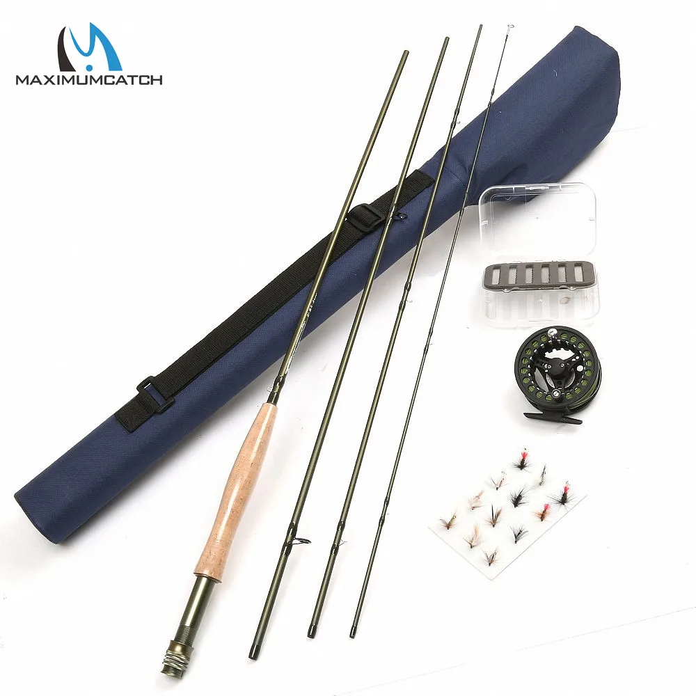 9FT 5WT Fly Fishing Rod And Aluminum Fishing Reel Combofishing rod