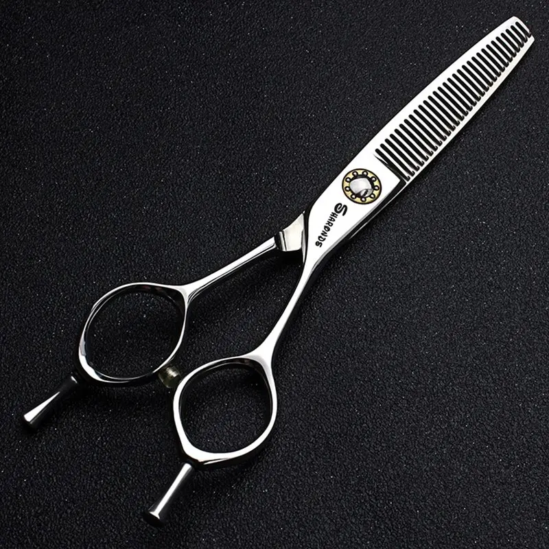 Professional Silver Salon Hairdressing scissors for barbershop 6.0 440c Sharp hair cutting shear thinning scissors barbearia kit Professional Silver Salon Hairdressing scissors for barbershop 6.0 440c Sharp hair cutting shear thinning scissors barbearia kit