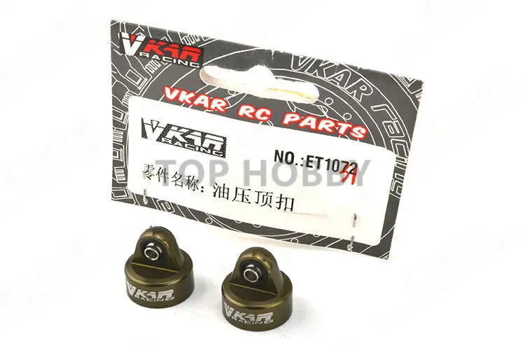 Vkar racing 1/10 bison rc monster truck cars share part Metal hydraulic top button ET1031