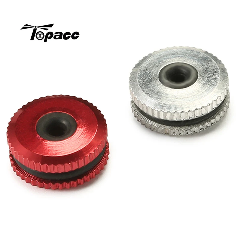 

2PCS Metal Canopy Lock Washer Canopy Nut For 450 RC Helicopter 3MM Shaft For RC Helicopter Parts