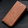 Musubo Genuine Leather Flip Case For iPhone 8 Plus 7 Plus Luxury Wallet Fitted Cover For iPhone X 6 6s SE 2022 Cases Coque capa ► Photo 2/6