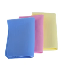 Многофункциональное кухонное моющее полотенце из искусственной кожи для мытья волос 30*20 см Z07 Прямая поставка