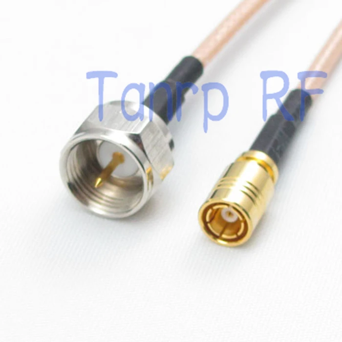 

8in F male to SMB female jack RF adapter connector 20CM Pigtail coaxial jumper cable RG316 extension cord