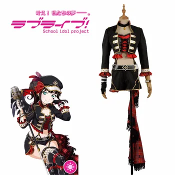 

[Customize] 2018 Anime Love Live Sunshine! Aqours Kurosawa Dia Punk Rock Awaken Cosplay Costume For Halloween Free Shipping New.