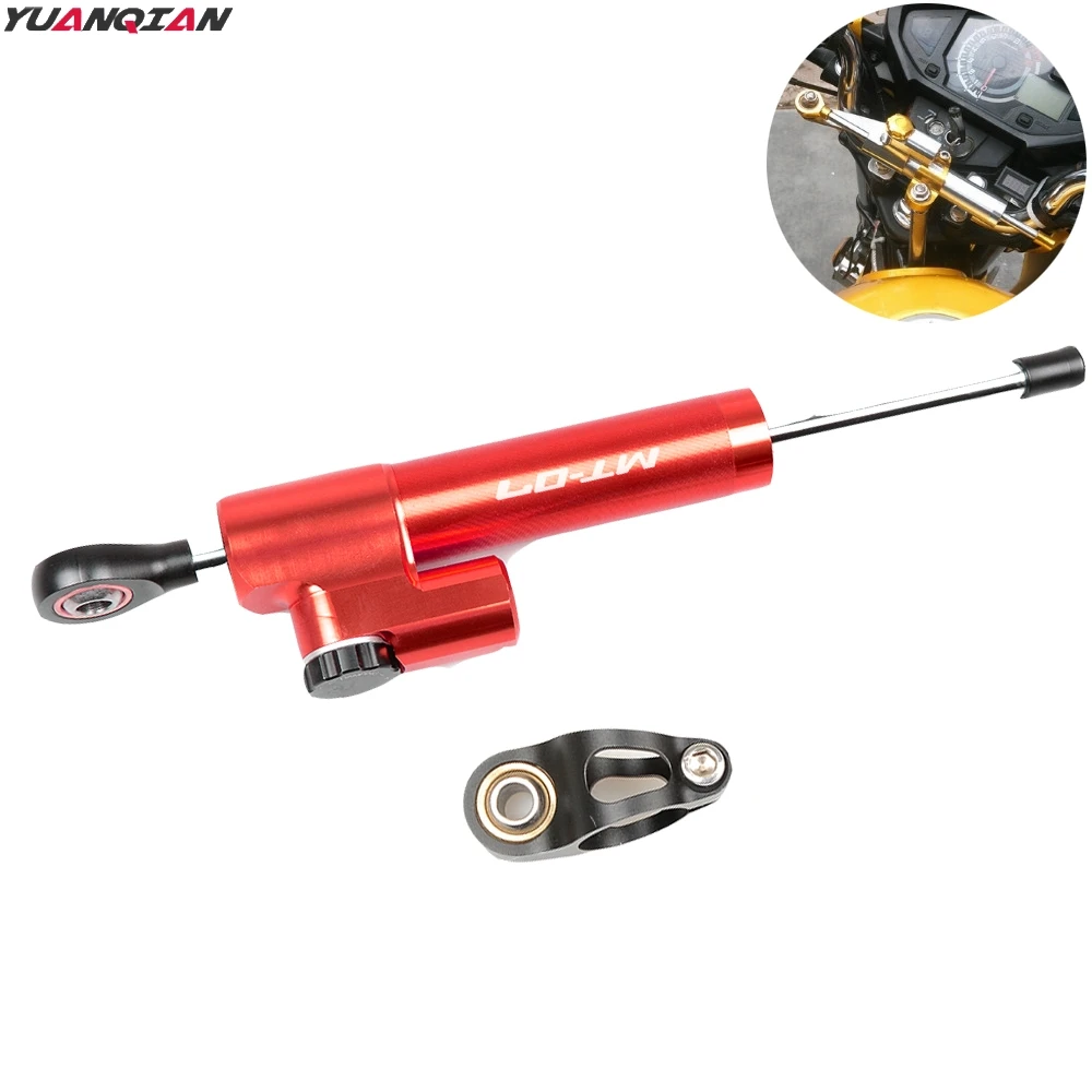 

For YAMAHA MT07 Motorcycle Damper Steering Stabilize Linear Reversed Safety For YAMAHA MT 07 MT-07 MT07 2014 2015 2016 2017 2018