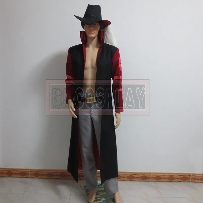 Costume Cosplay di un pezzo drapule Mihawk Hawk Eye Mihawk cosplay con
