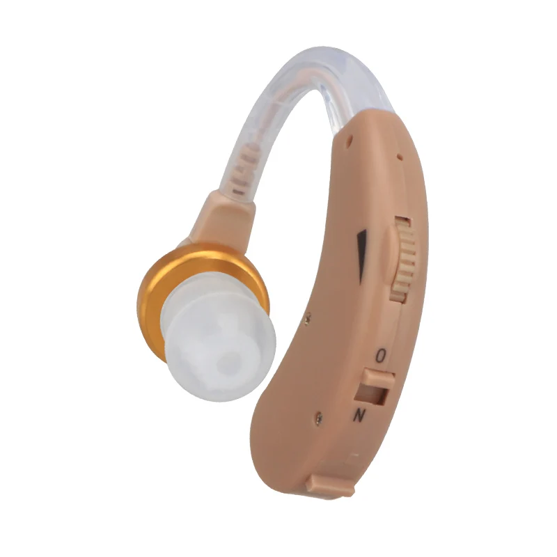 F-138 Ear Hearing Aid Mini Device Volume Adjustable Sound Voice Amplifier Enhancement Hear Clear for the Elder Deaf Aids Care