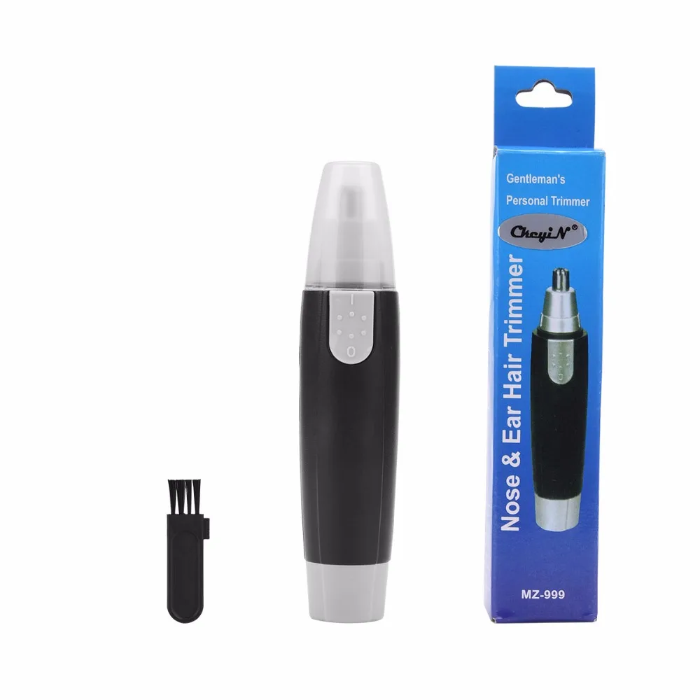 

CkeyiN Electric Nose Trimmer Waterproof Blade Stainless Steel Battery Operation Portable Nose Ear Clipper Machine for Men 5558