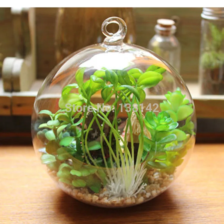 B010 Diy кукольный домик мини стеклянный шар деревянный миниатюрный игрушка