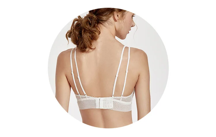 acolchoado sem fio bralette para grávidas cinta