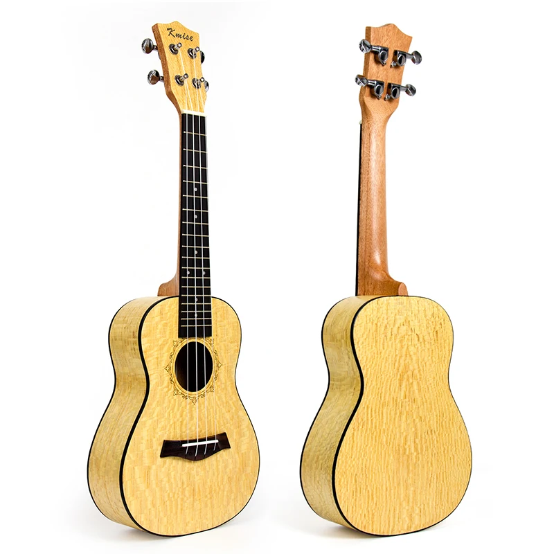 Kmise Pearl Wood Ukulele Professional 23 Inch Concert Ukulele Hawaii Guitar 18 Fretin Ukulele