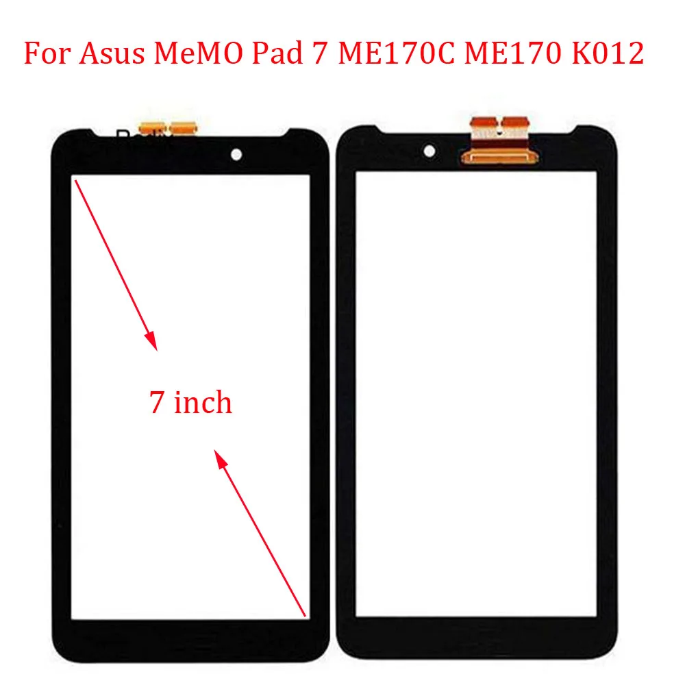 Для 7 ''для Asus MeMO Pad 7 FE7010CG FE170CG FE170 ME170C ME170 K012 K017 K01 ЖК-дисплей Дисплей кодирующий преобразователь сенсорного экрана в сборе с рамкой