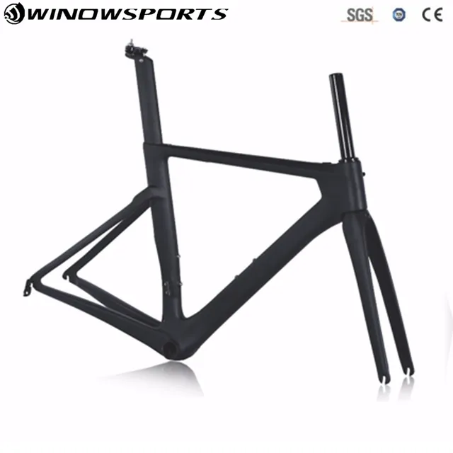 $US $528.00 carbon road Frame Aero carbon bicycle bike frame XS S M L carbon aero road frame Di2 Carbon Road Bi