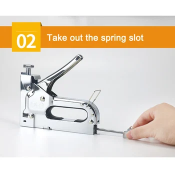 

Heavy Duty Stapler Powerful Manual Three-purpose Durable Staple Tools #2