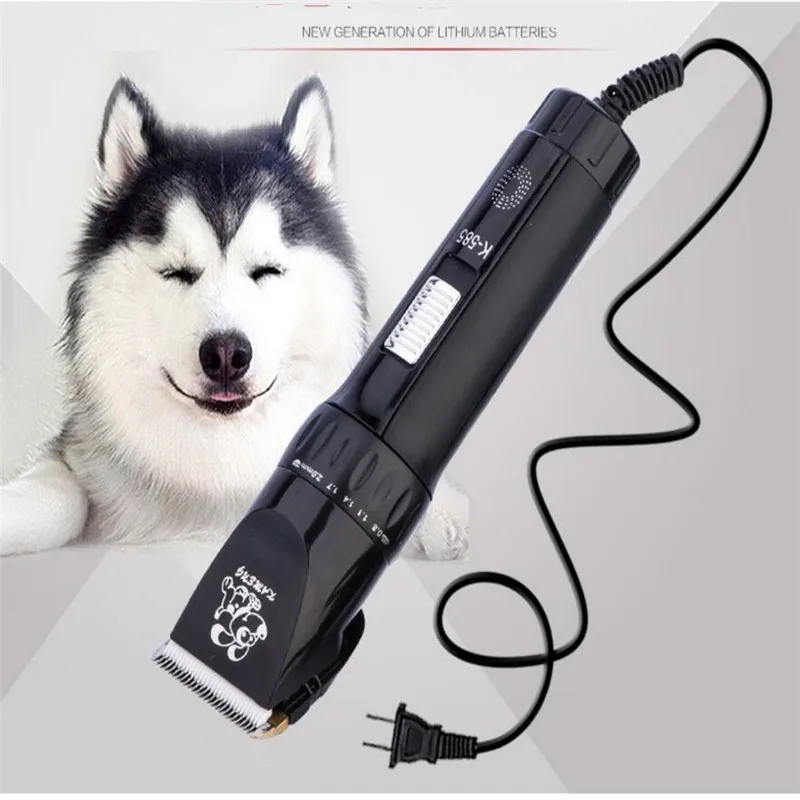 Professional Electric Pet Hair Trimmer Dog Fur Scissor Cat Clipper Grooming Haircut Machine Corded Shear Shaver Groomer Cutter 2023 professional electric men s hair clipper shaver beard trimmer household large screen digital engraving push shear